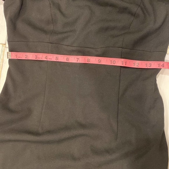 Eliza J Sequin Balloon-Sleeve Sheath Dress Black size 4 New!! - Picture 4 of 12